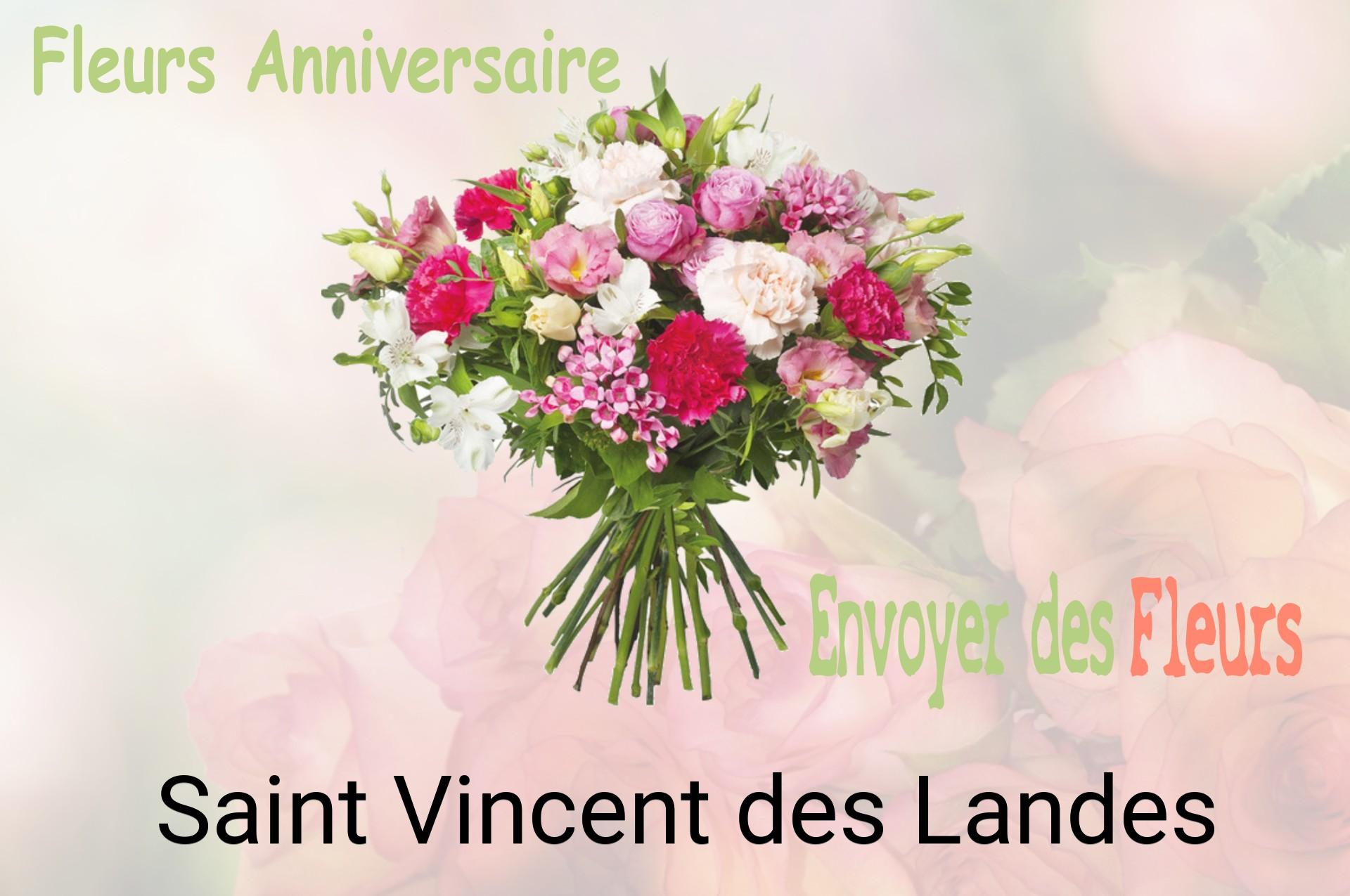 Bouquet de fleurs d’anniversaire livré à Saint-Vincent-des-Landes