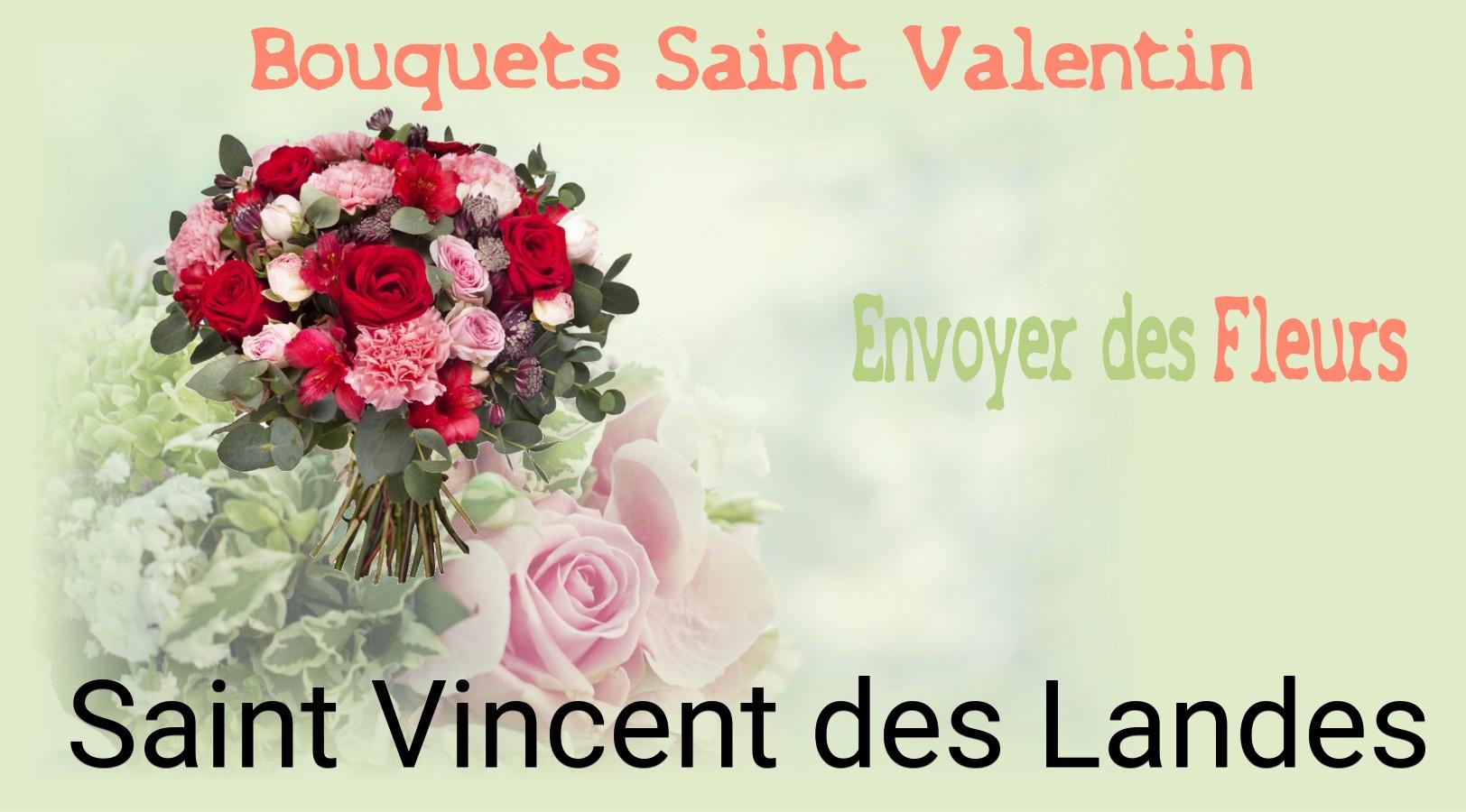Roses de Saint-Valentin livrées à Saint-Vincent-des-Landes